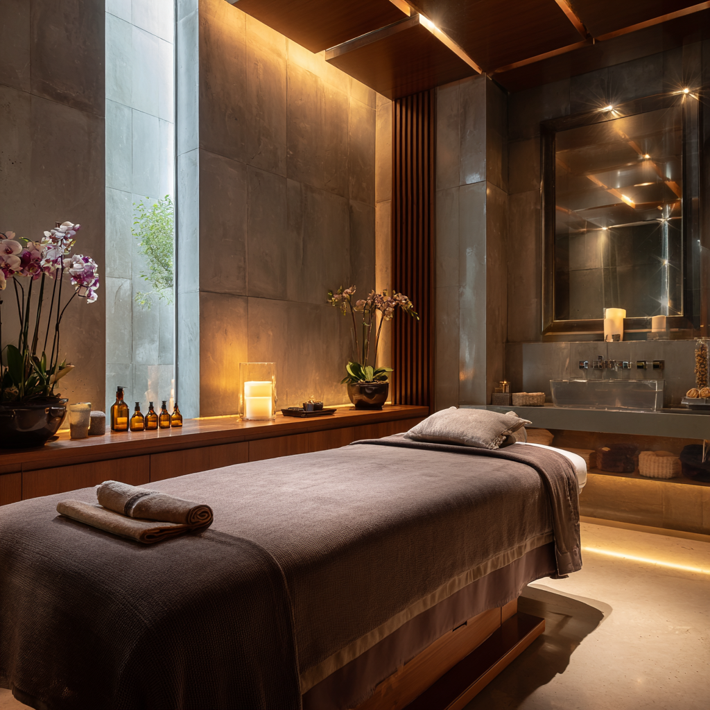 Luxury Spa Treatment Room